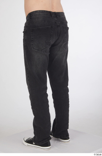 Sigvid black jeans casual dressed leg lower body 0004.jpg